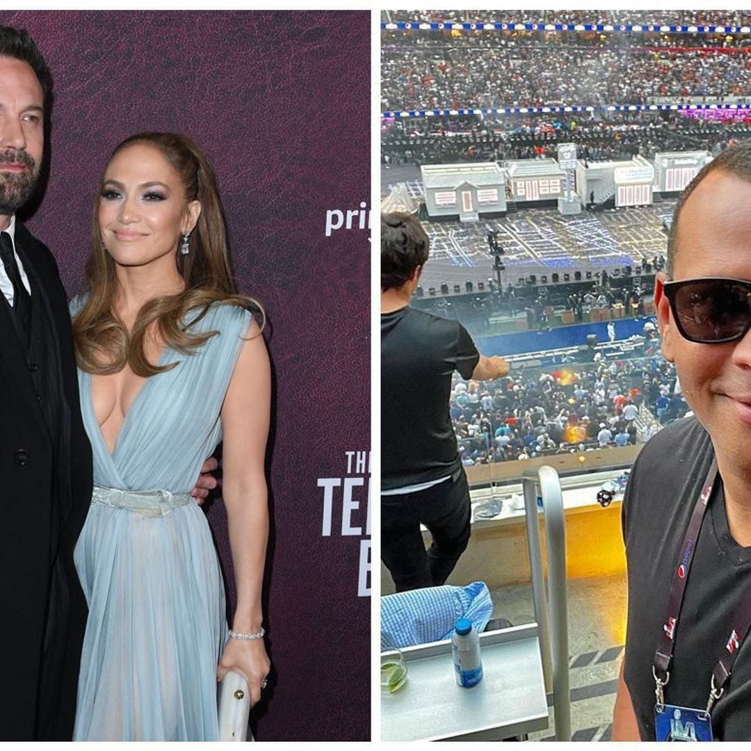 Jennifer Lopez, Ben Affleck y A-Rod coinciden en el Super Bowl