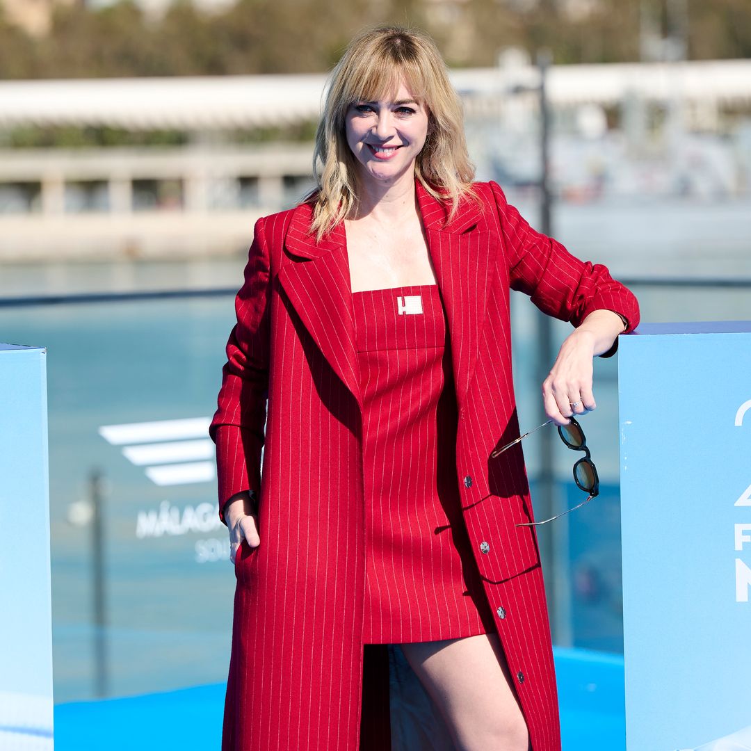 El 'total look' rojo de Marta Hazas y más tendencias de primavera en el Festival de Málaga