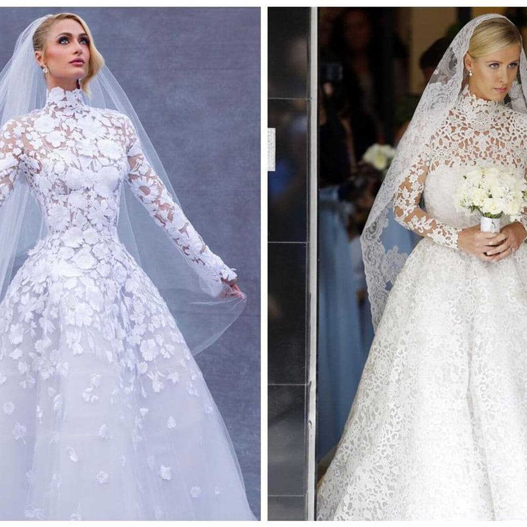 Paris Hilton y su look nupcial inspirado en el vestido de su hermana Nicky