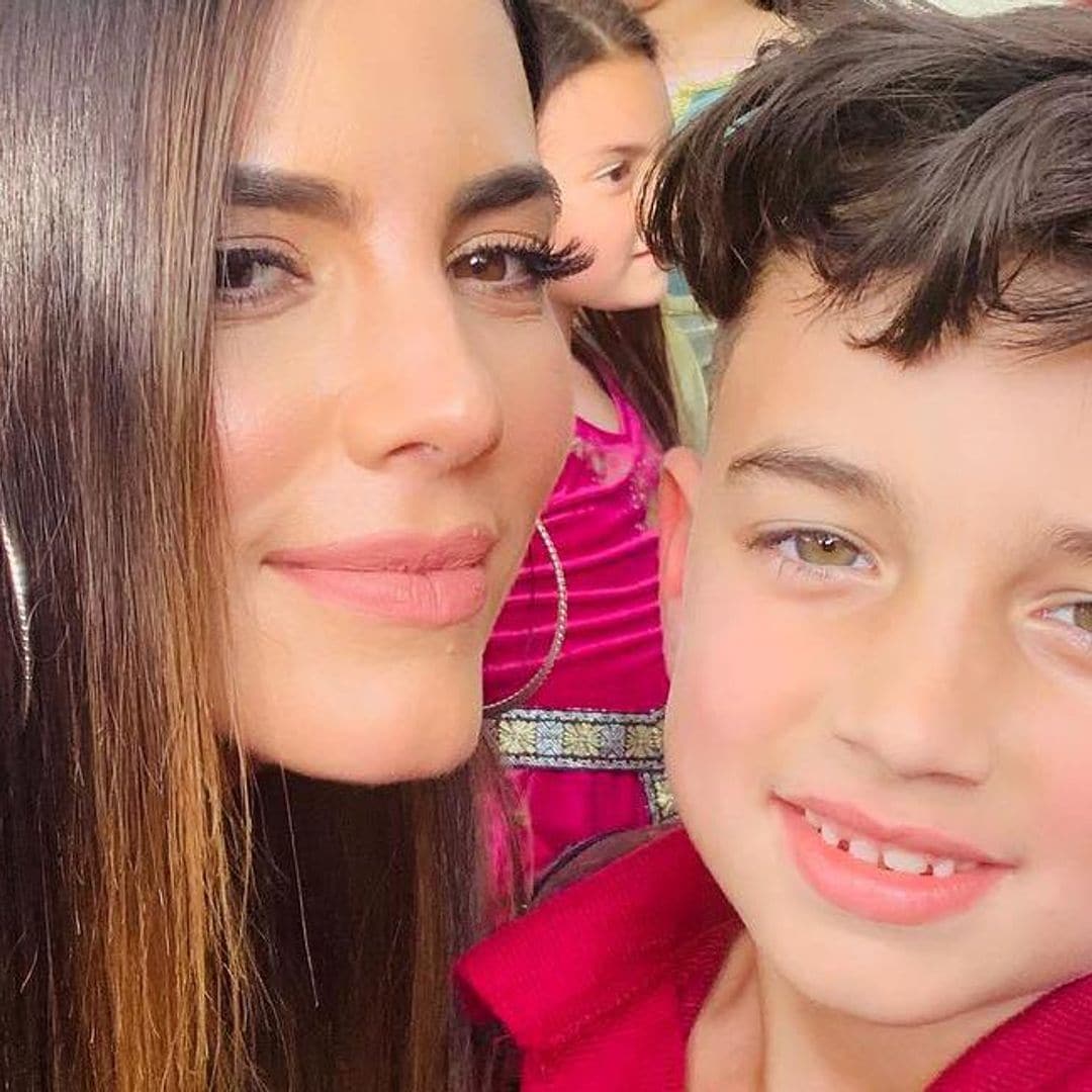 El hijo de Gaby Espino pierde su cuenta de TikTok y su mamá sale en su defensa