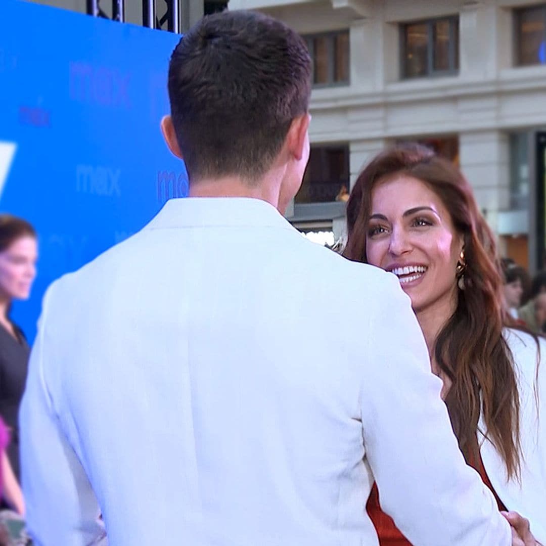 El emocionante reencuentro de Álex González e Hiba Abouk diez años después de protagonizar 'El Príncipe'