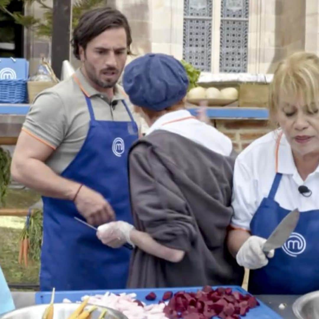 David Bustamante y Verónica Forqué protagonizan una tensa discusión en 'MasterChef Celebrity'