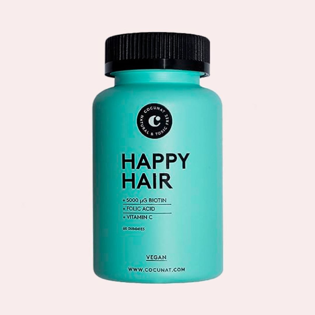 LAS MÁS FÁCILES DE TOMAR: Happy hair complejo vitamínico de Cocunat