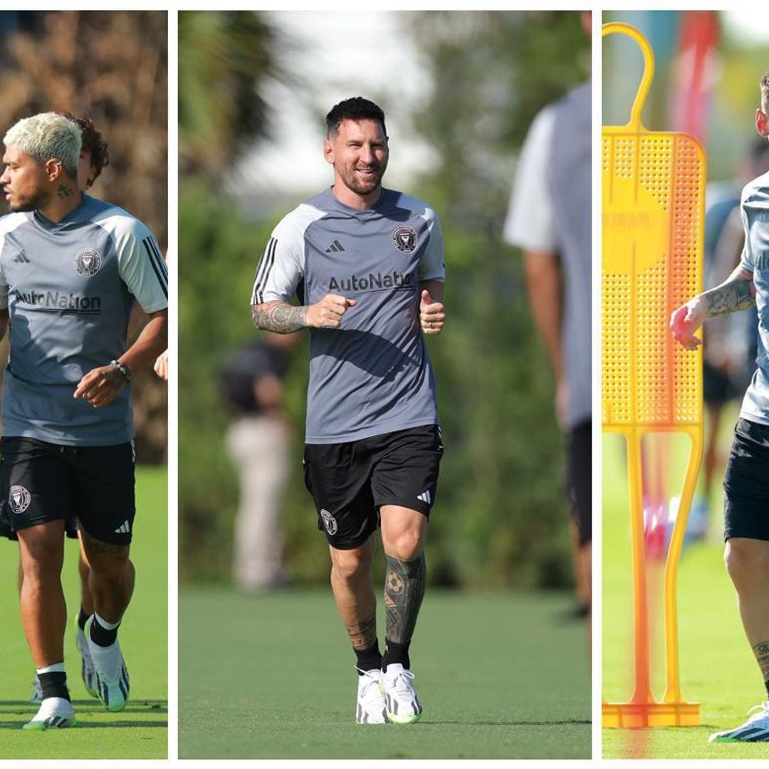 Lionel Messi y su primer entrenamiento con el Inter Miami