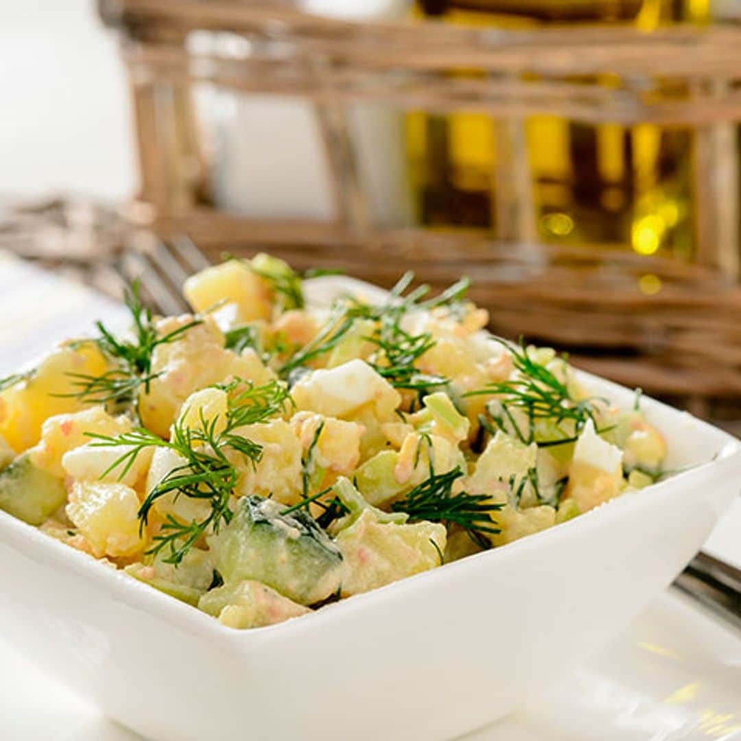 Ensalada de bacalao y patata