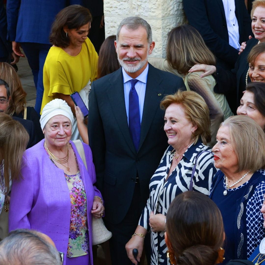 El rey Felipe visita Jordania: de su llegada con honores a su encuentro con la princesa española Miriam al-Ghazi