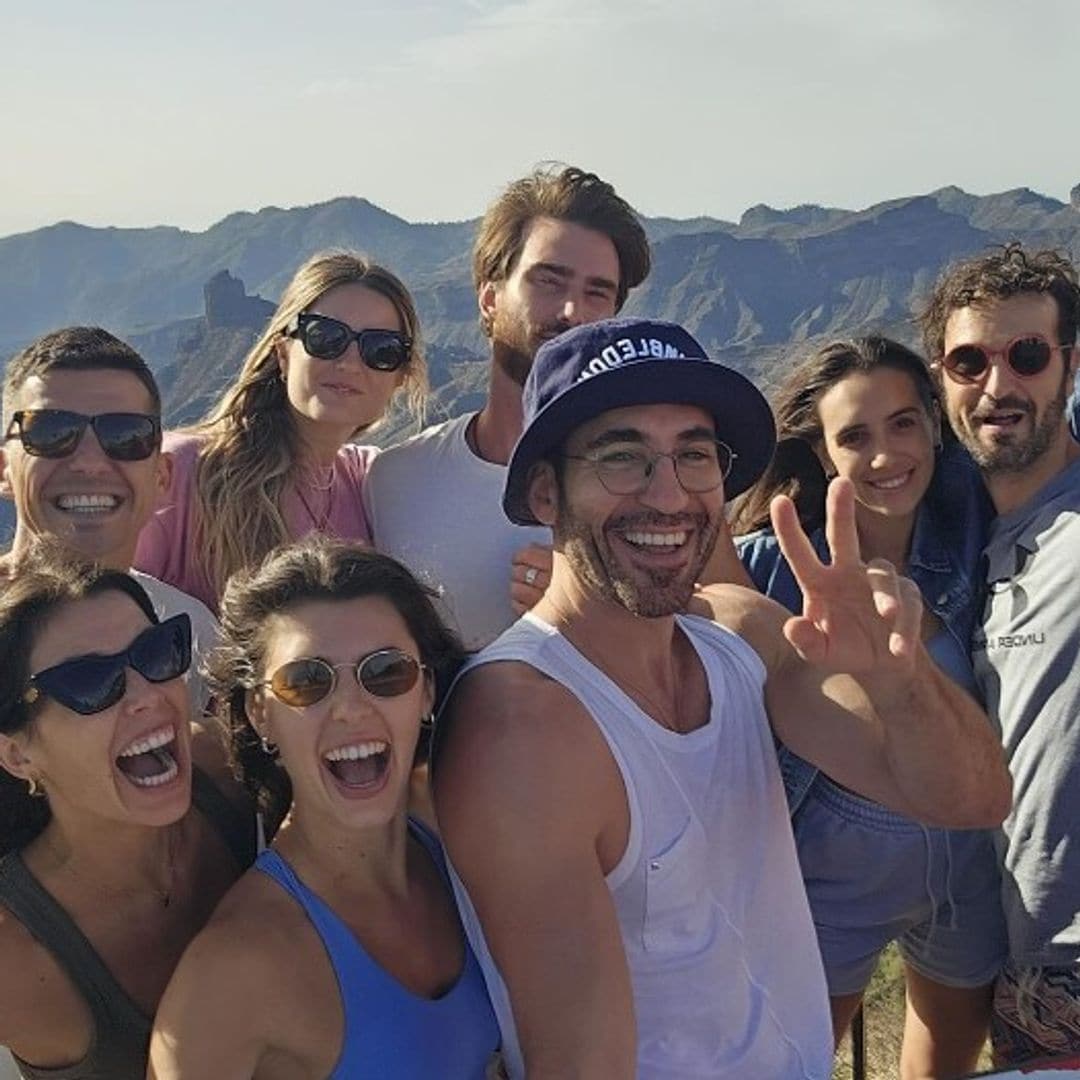 Miguel Ángel Silvestre y su novia, Rebeca Toribio, diversión y turismo en Gran Canaria