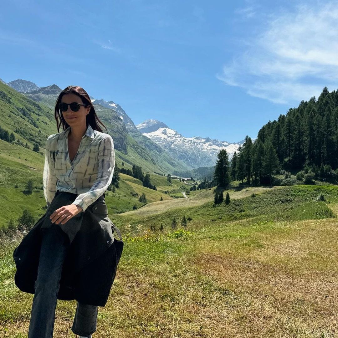 Sassa de Osma de viaje el viaje familiar a los Alpes