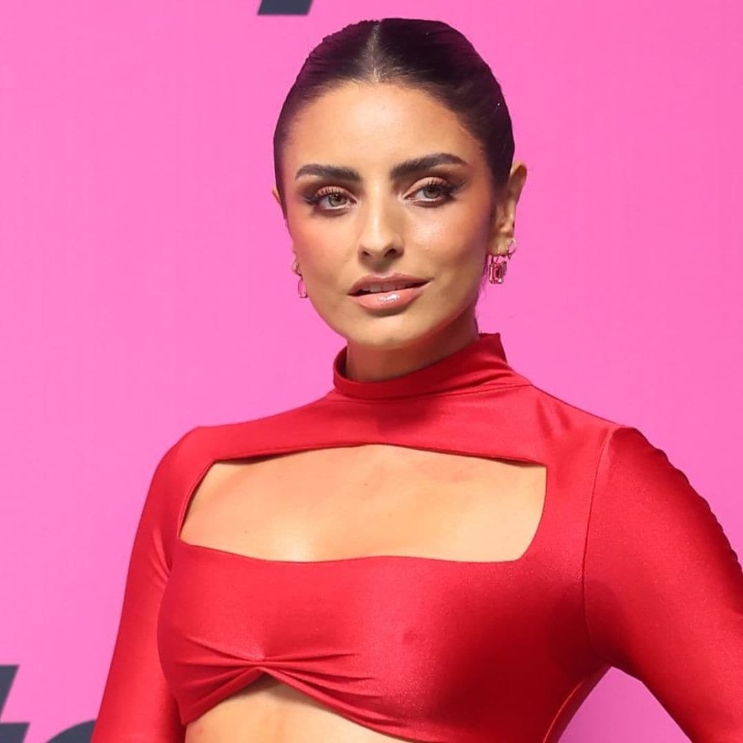 El espectacular look con el que Aislinn Derbez deslumbró en una alfombra roja