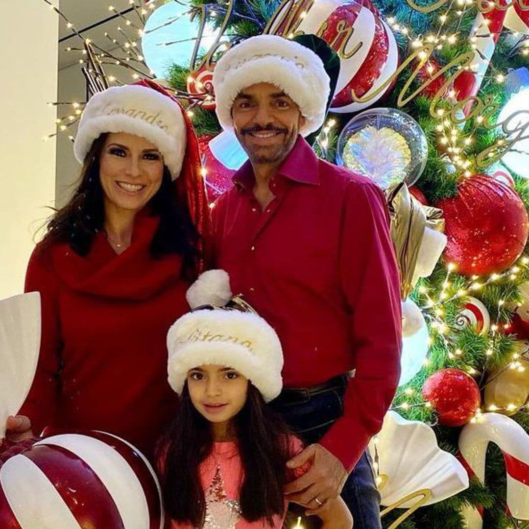 La espectacular decoración navideña de Eugenio Derbez y Alessandra Rosaldo