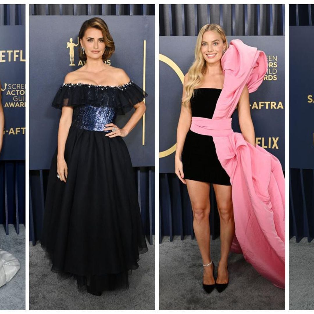 Selena Gomez, Margot Robbie, Penélope Cruz y más en la alfombra roja de los SAG Awards 2024