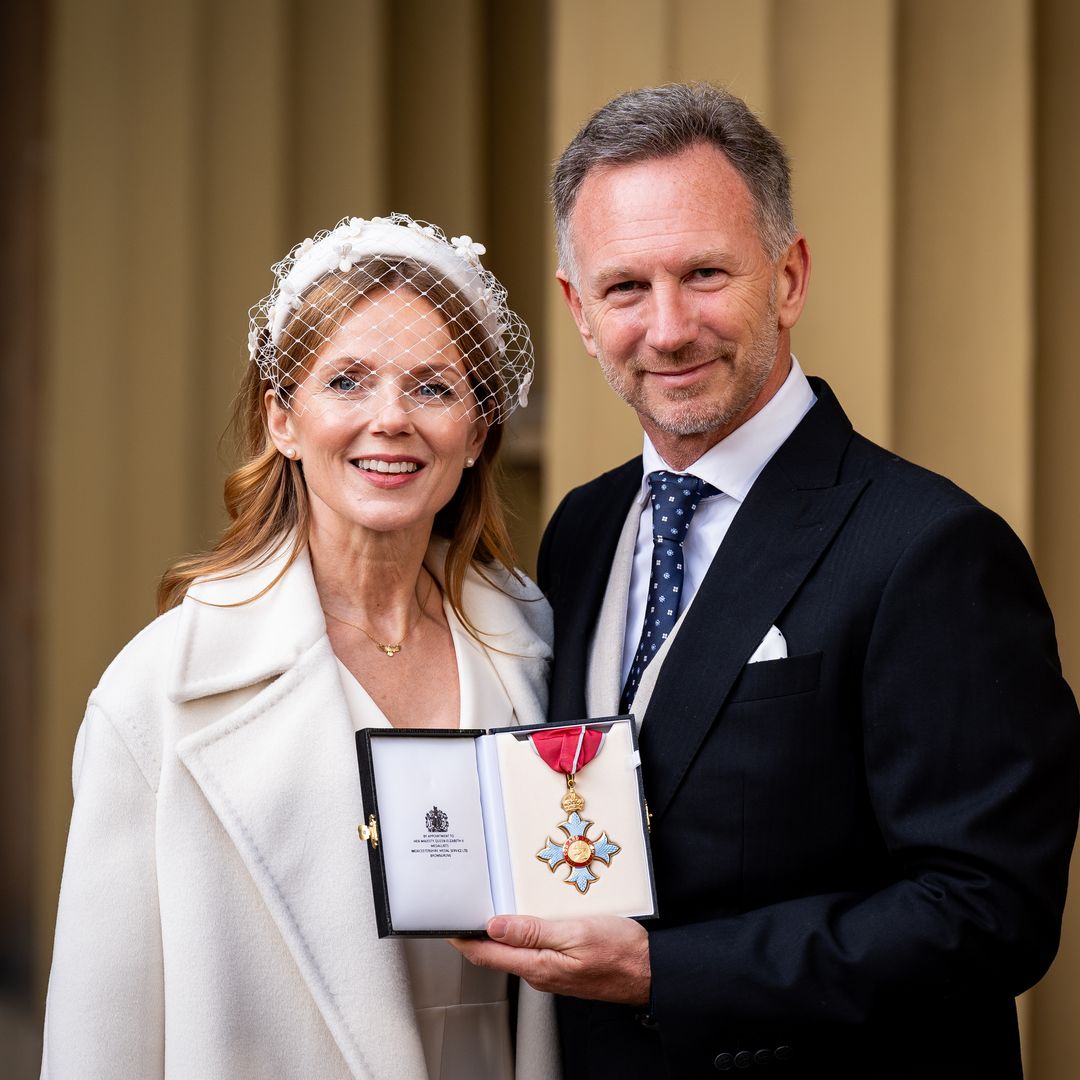 El marido de Geri Halliwell, Christian Horner, deja atrás un año infernal y es condecorado por el rey Carlos III