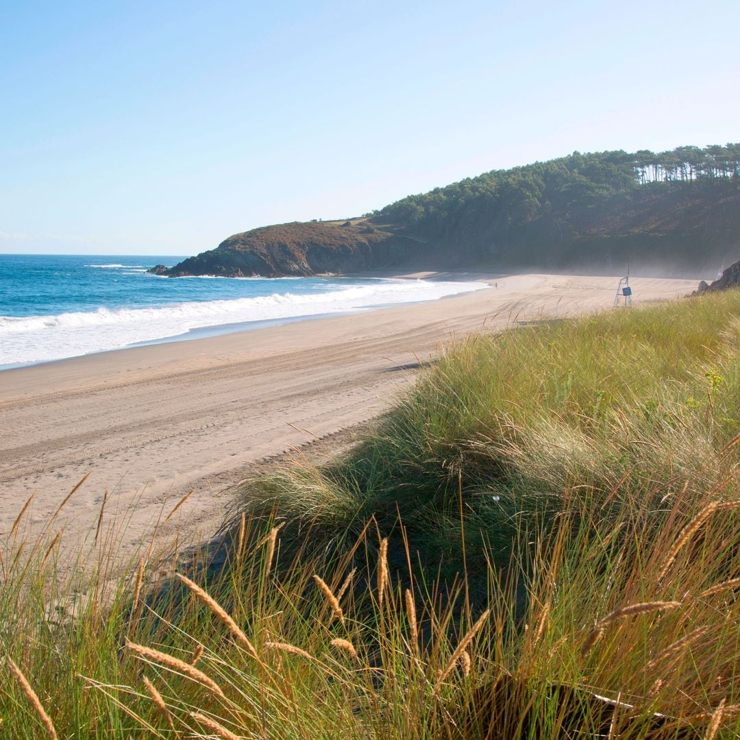 Playa de Frejulfe, Puerto de Vega, concejo de Navia, Asturias