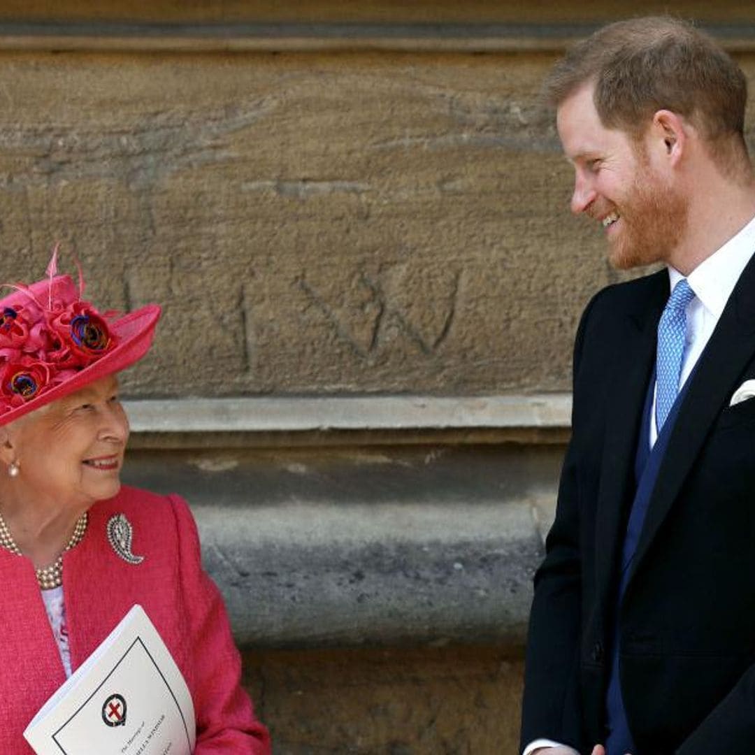 La despedida del príncipe Harry a su adorada abuela, la reina Isabel II