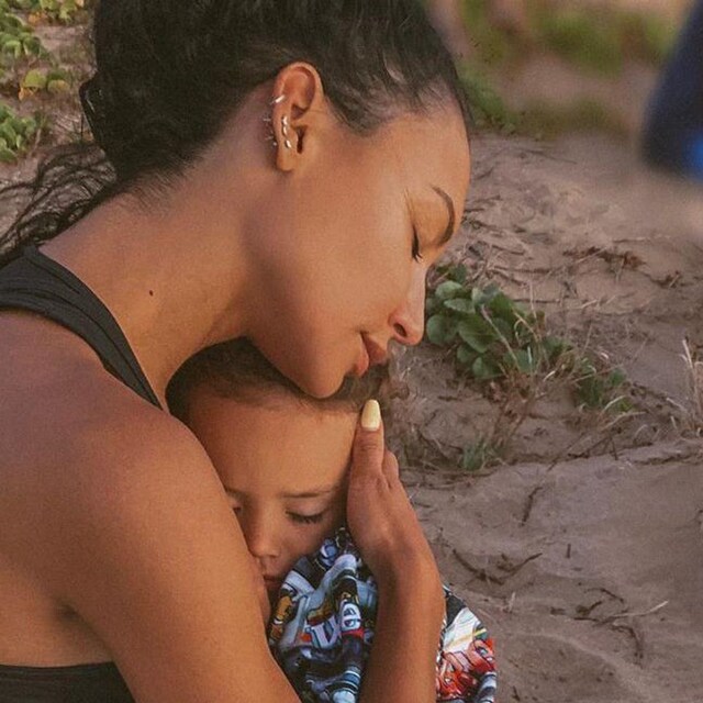 naya rivera y su hijo