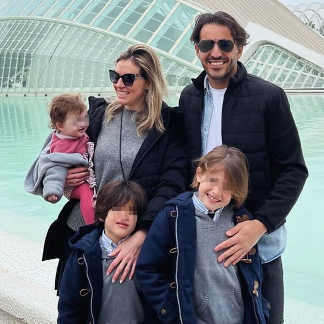 Andrea Prat presume de marido e hijos: así es su familia