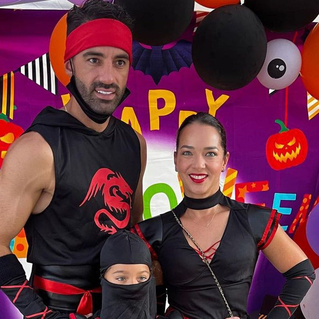 Adamari López y Toni Costa se reencuentran en Halloween