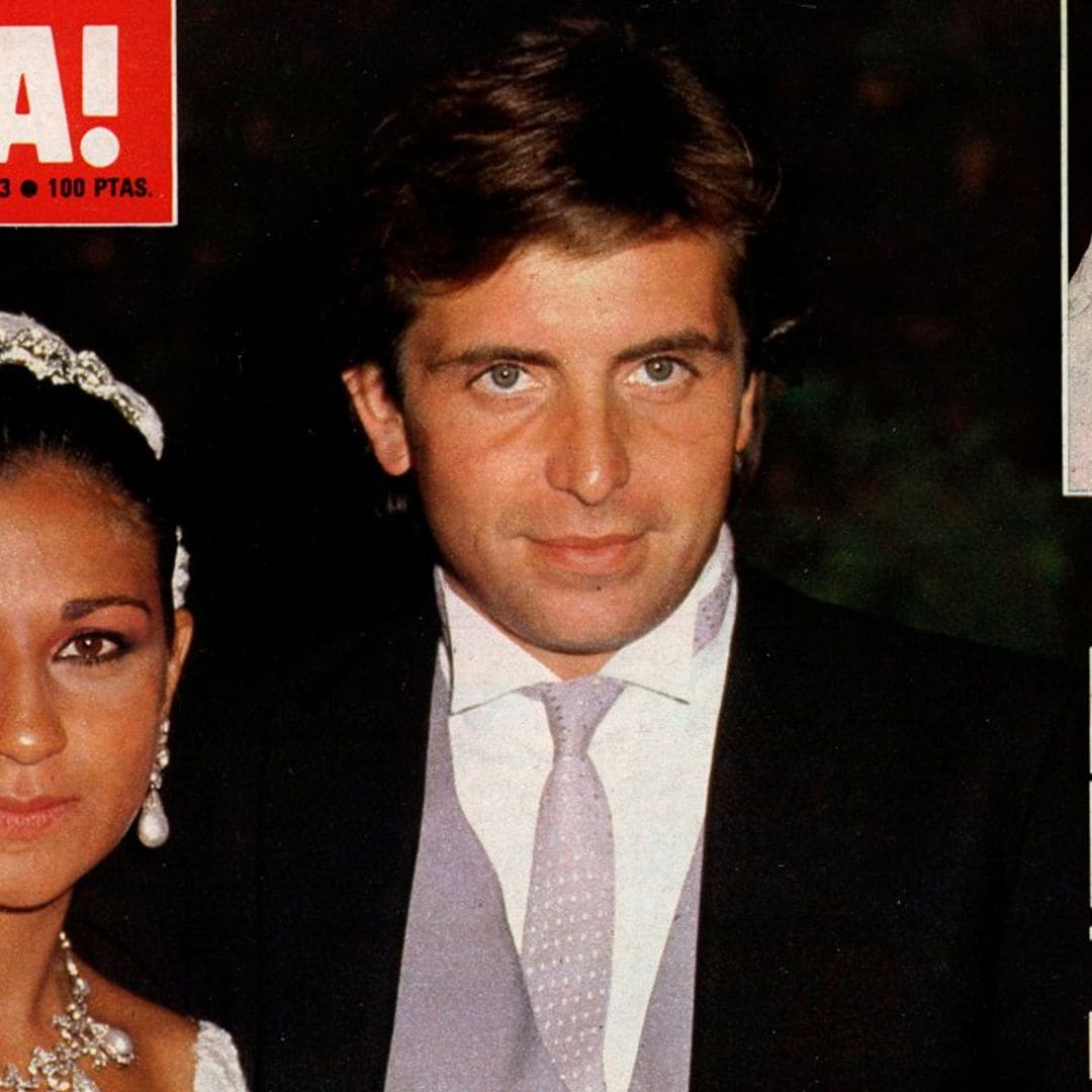 Así fue la exclusiva en ¡HOLA! de la boda de Lolita Flores