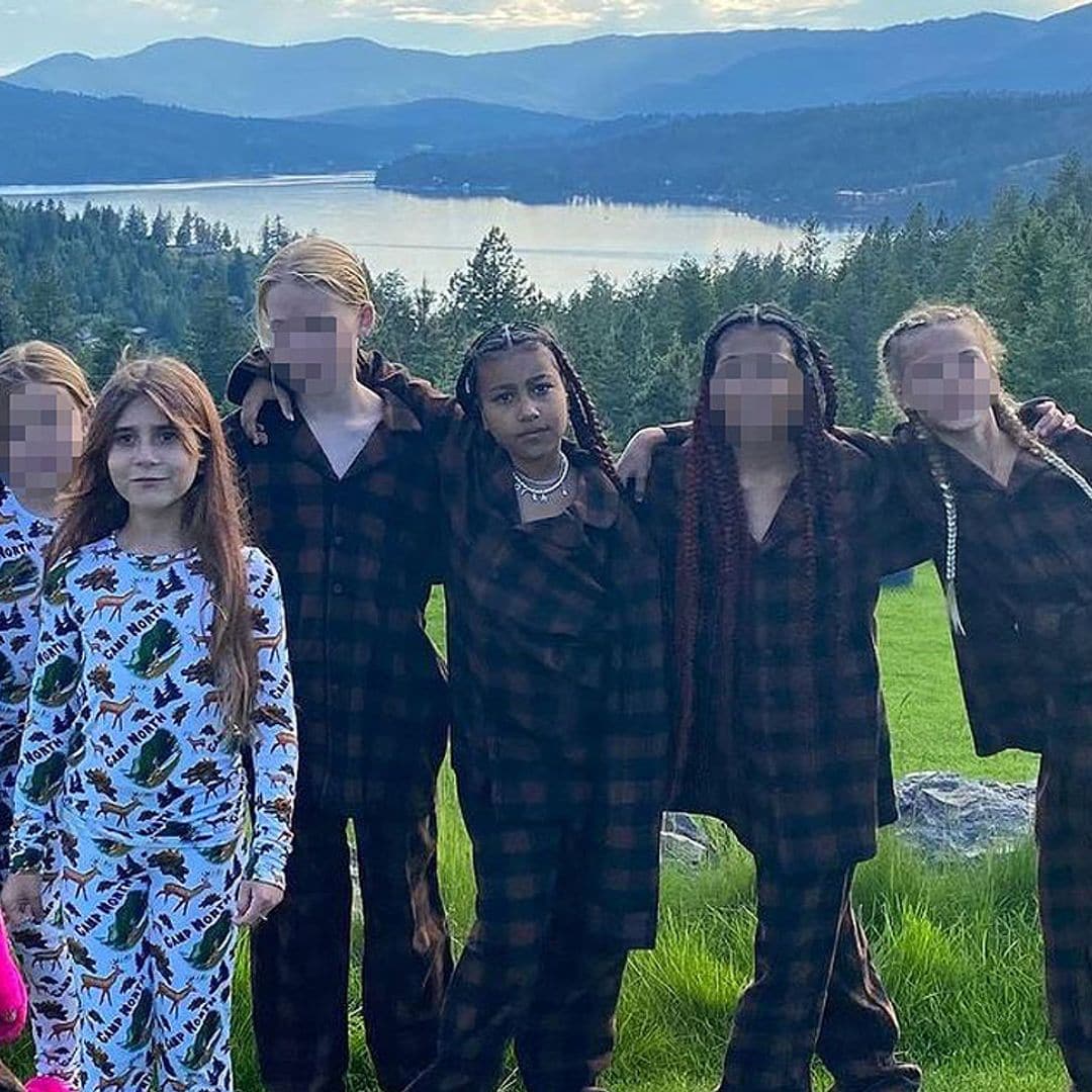 Kim Kardashian organiza un campamento de lujo para su hija North