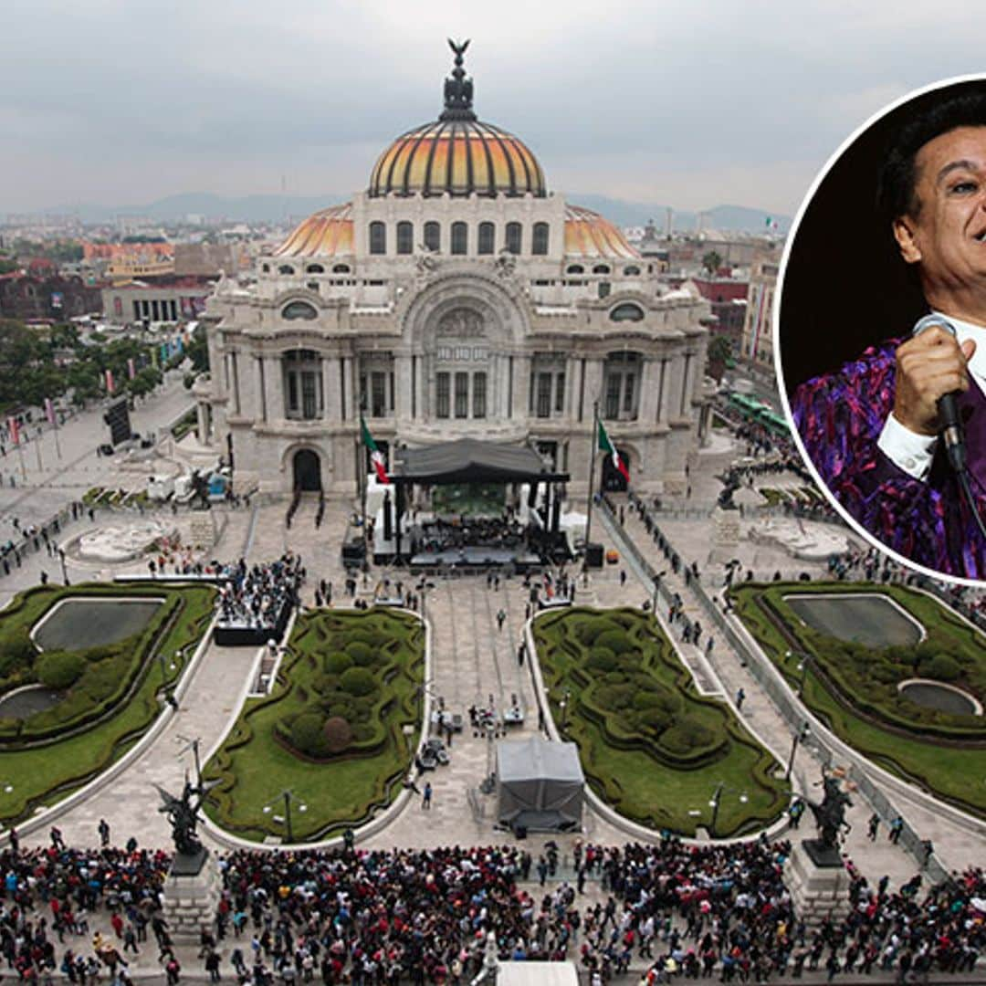 Bellas Artes abrió una última vez sus puertas para Juan Gabriel