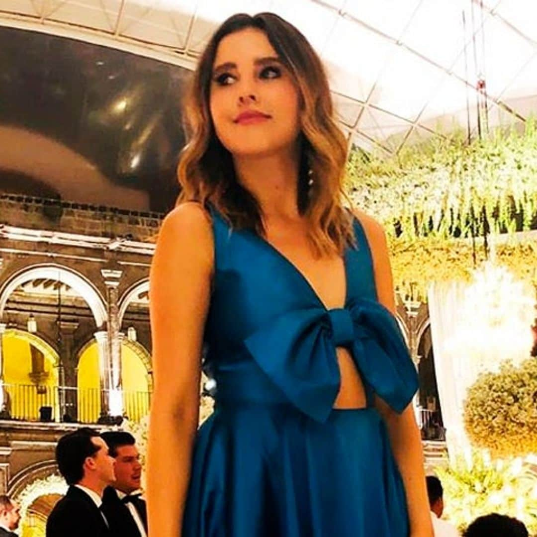 El vestido de invitada con el que Paulina Goto se convirtió en una princesa