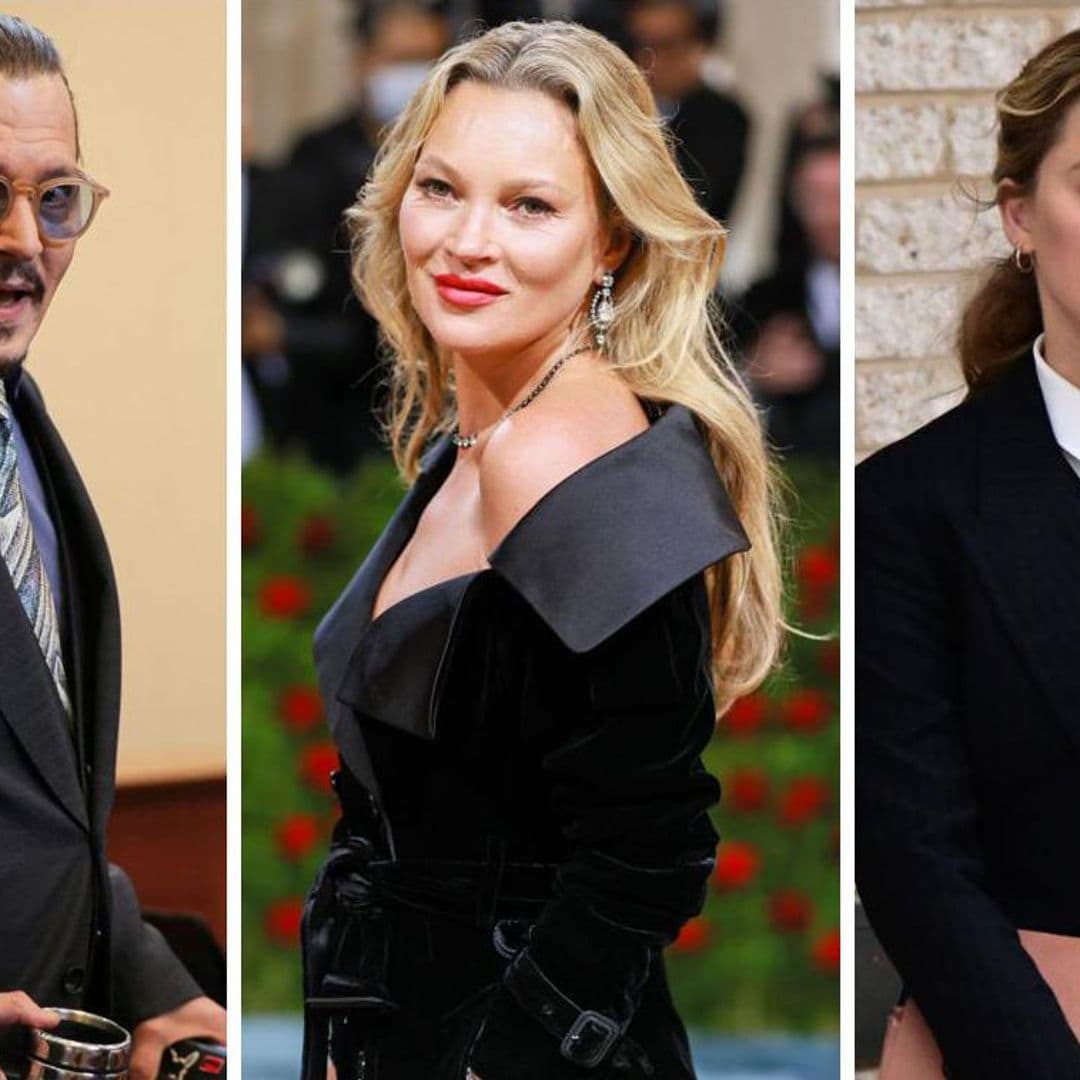 Kate Moss testifica a favor de Johnny Depp y desmiente las versiones de Amber Heard