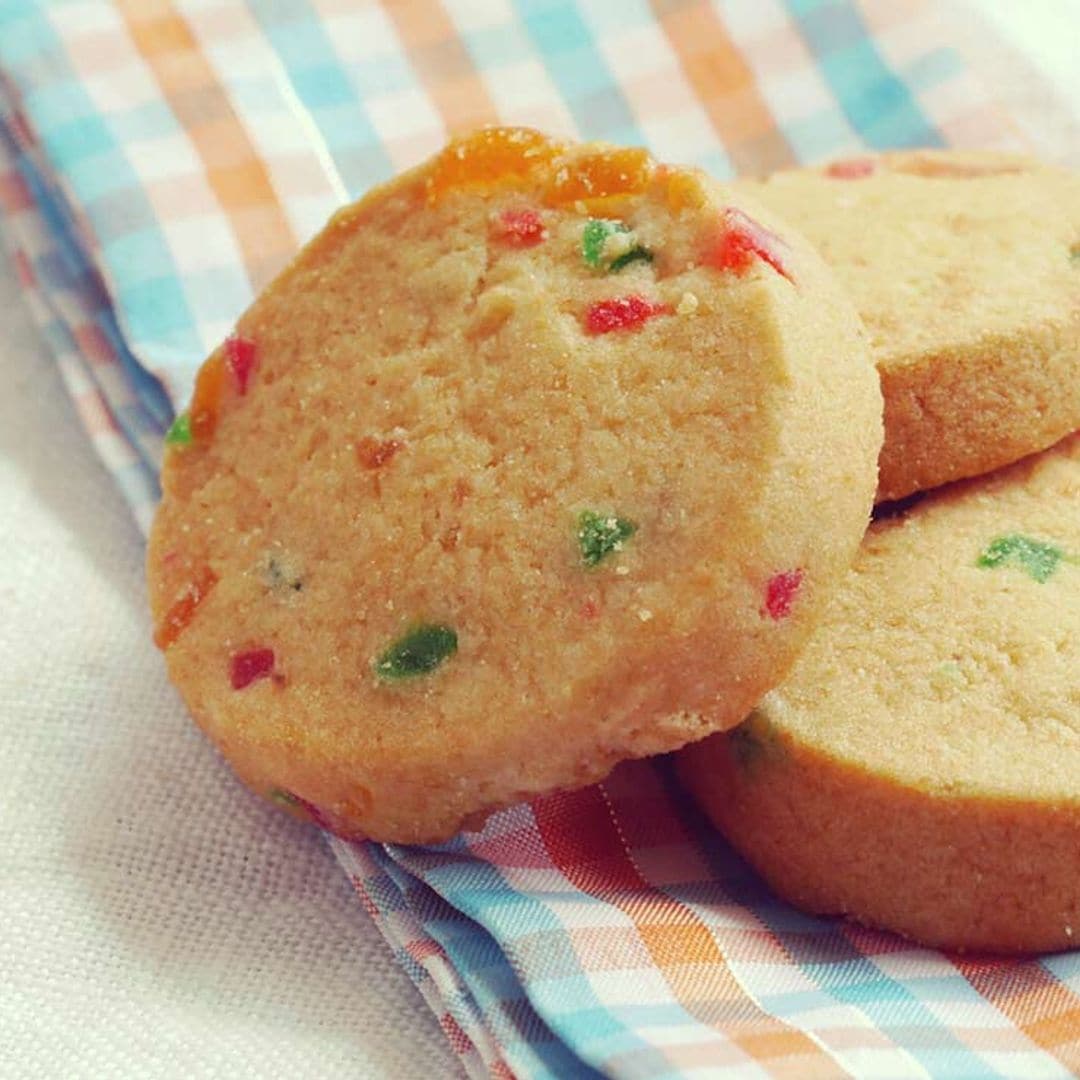 Galletas de frutas confitadas