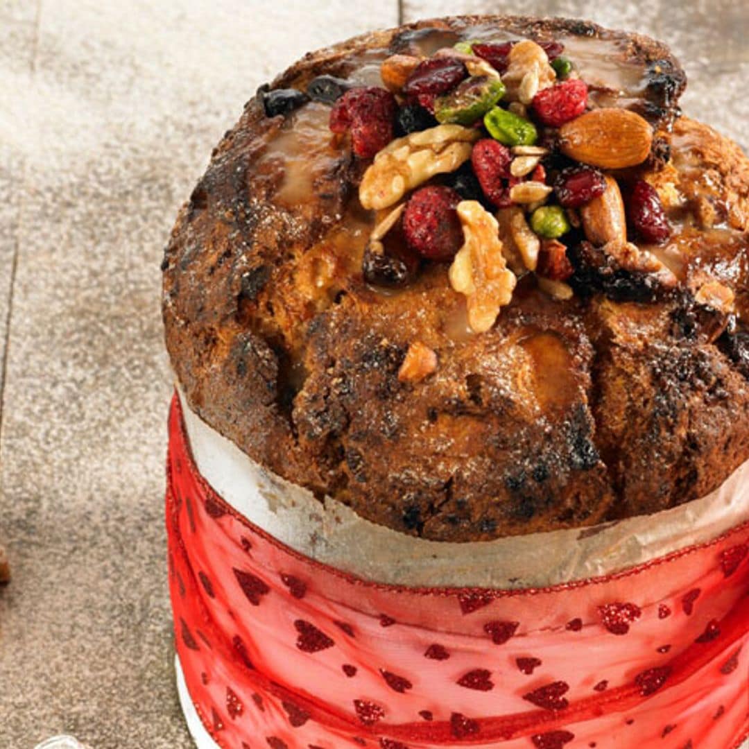 'Panettone' de frutos secos