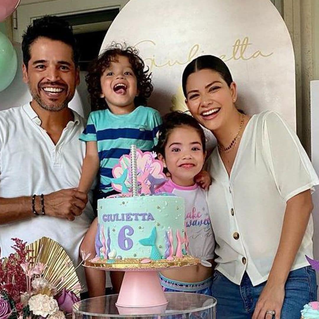 Ana Patricia Gámez, de fiesta por el cumpleaños número seis de su hija