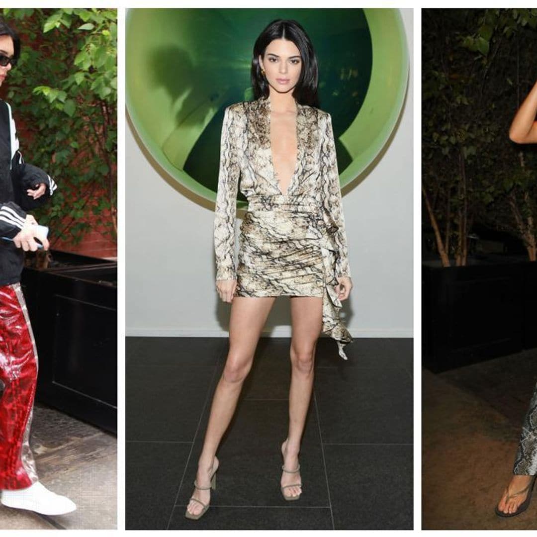 Kendall Jenner y su obsesión por el ‘animal print’ de serpiente