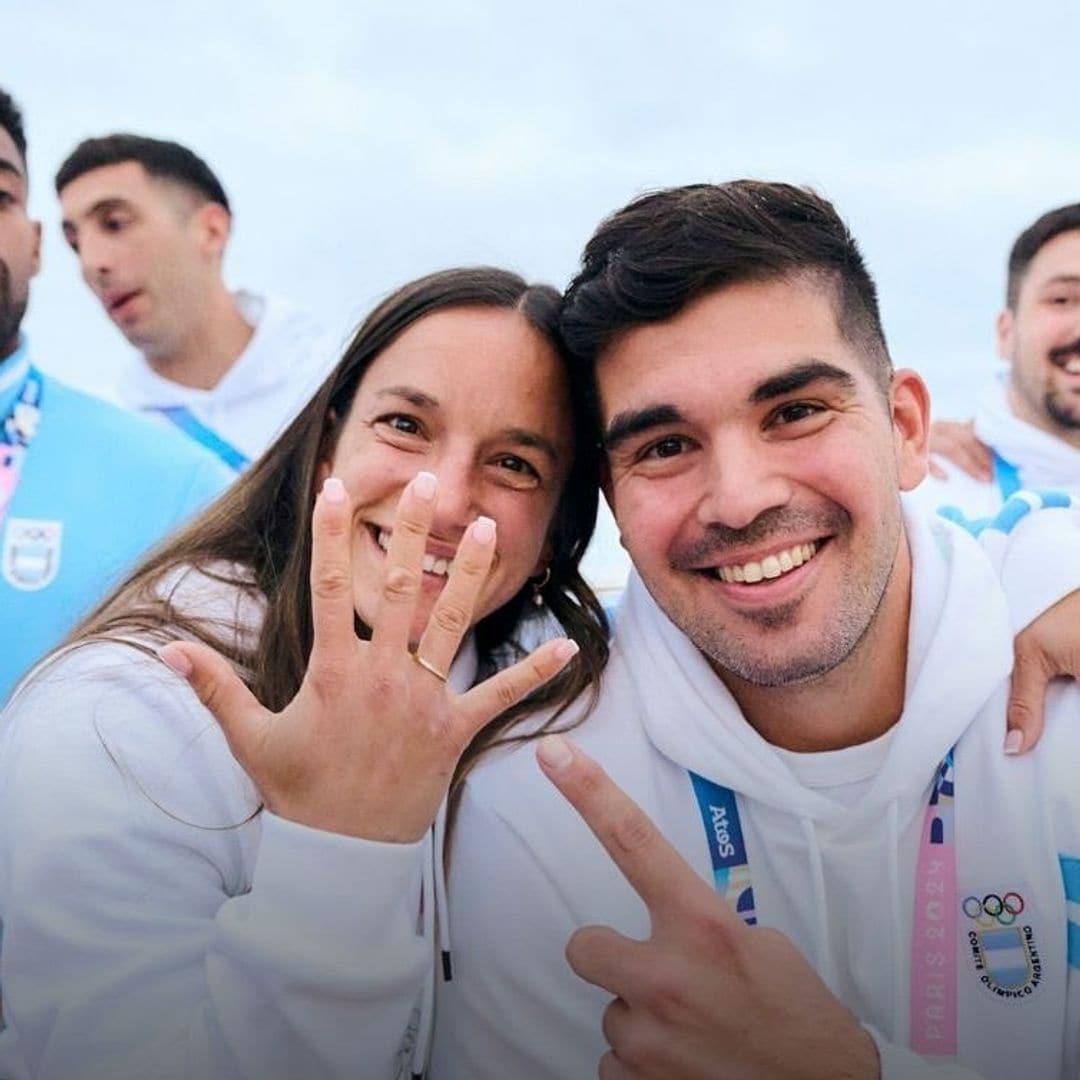 El amor en temporada olímpica: pareja de atletas argentinos se compromete en París 2024