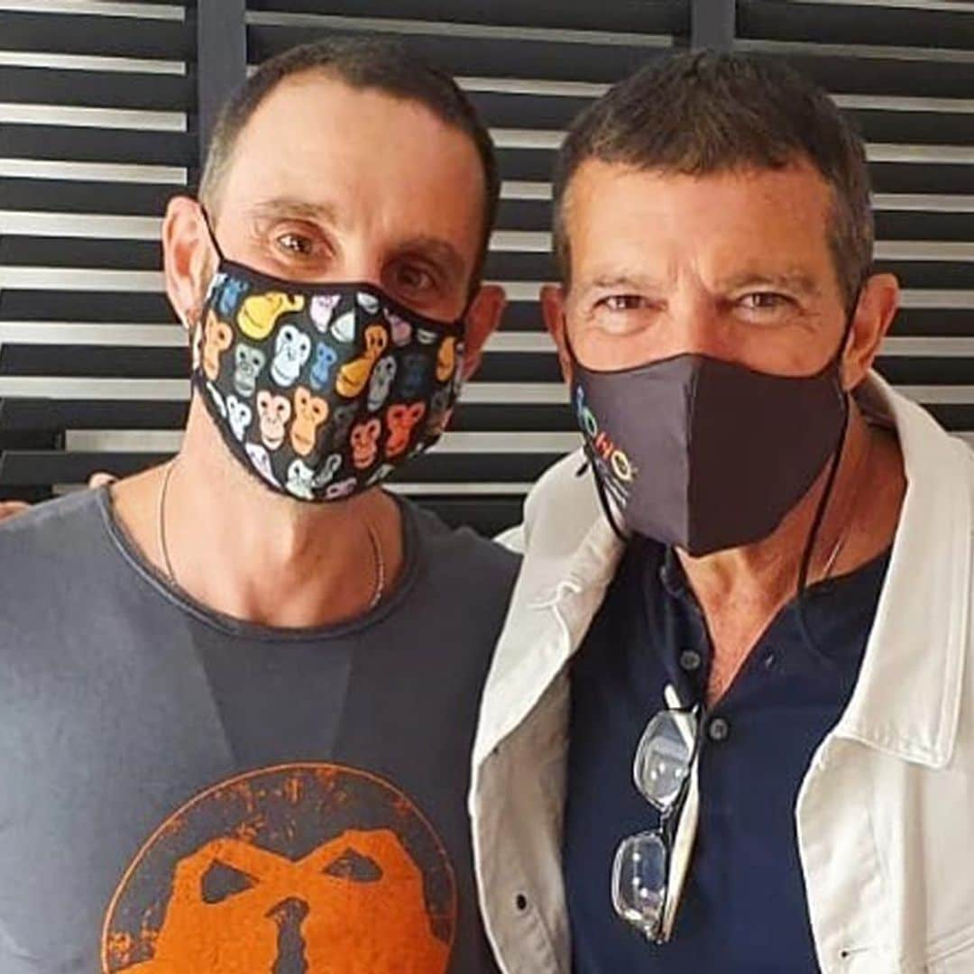 El divertido reproche de Dani Rovira a Antonio Banderas: ‘¡Qué coraje das!’