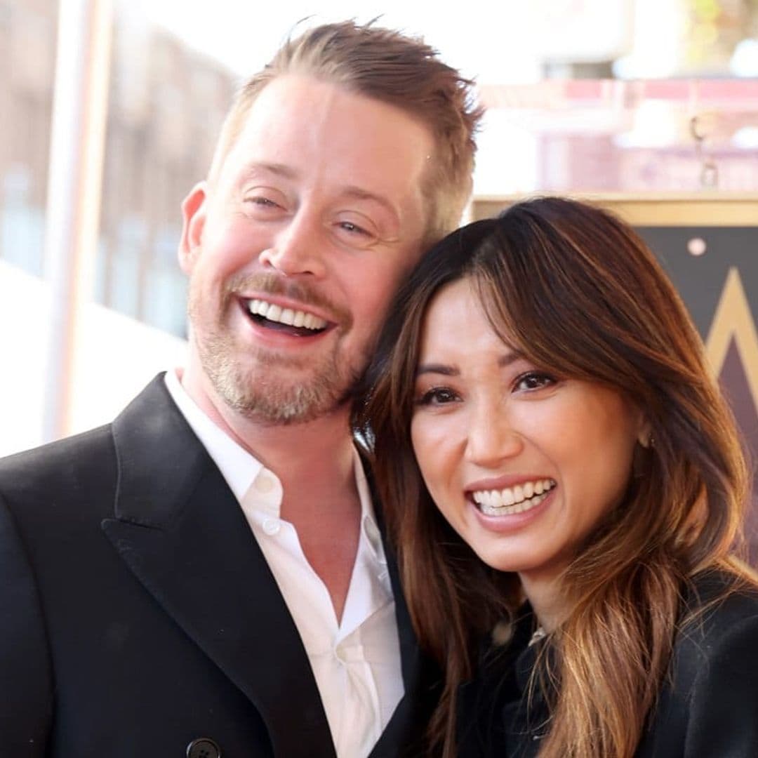 Las emocionantes palabras de Macaulay Culkin a su pareja Brenda Song al recibir su estrella en el Paseo de la Fama