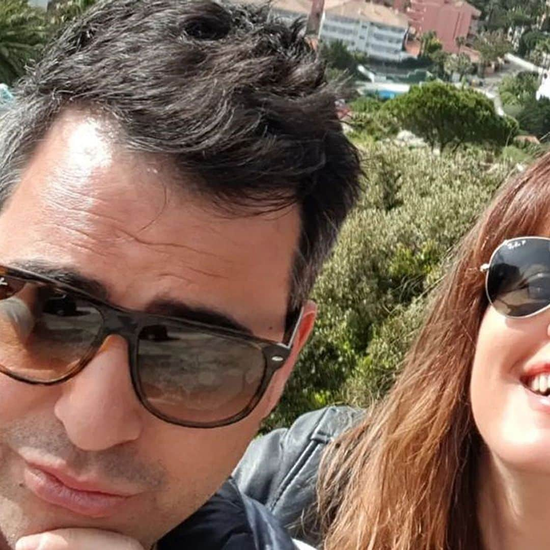 Isabel Jiménez abre el álbum familiar para felicitar el cumpleaños a su marido