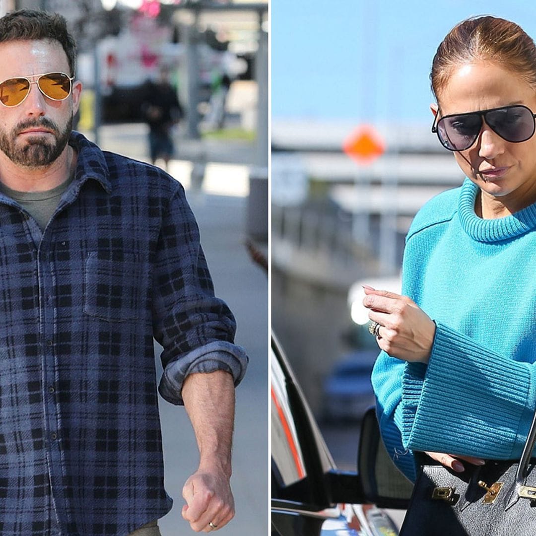 Jennifer Lopez y Ben Affleck reaparecen por separado (y muy serios) tras su vídeo viral de los Grammy