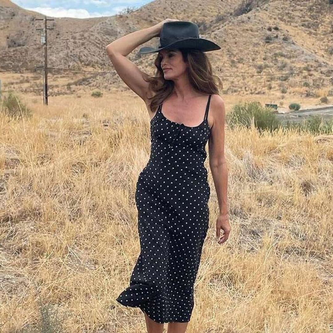 El vestido que Cindy Crawford copió a su hija, Kaia Gerber, también está en Zara