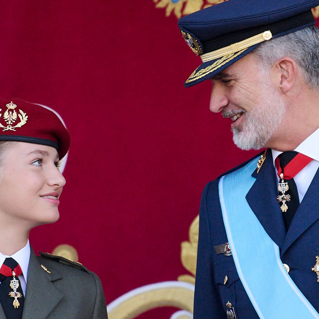 De su primer discurso a la jura de la Constitución: así ha evolucionado la princesa Leonor bajo el reinado de su padre