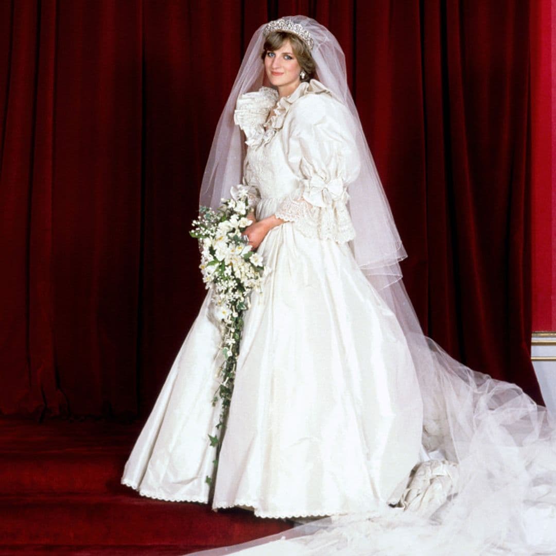 La anécdota más desconocida del vestido de novia de Diana de Gales