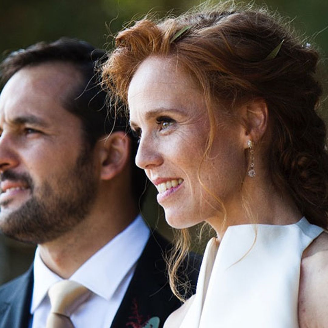 El vestido de boda de María Castro o la conjunción perfecta entre sofisticación y originalidad