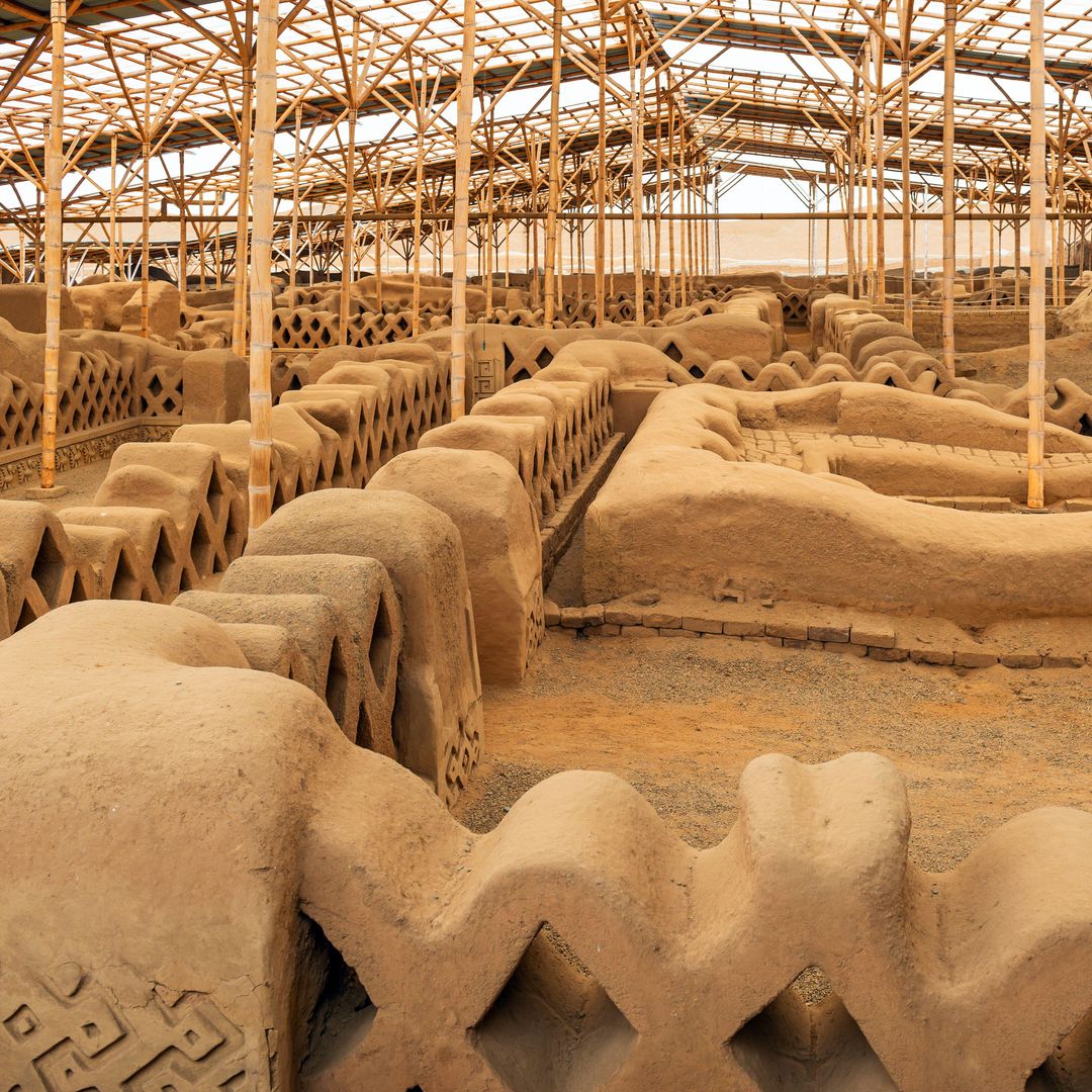 Ciudadela de Chan Chan enTrujillo, Perú