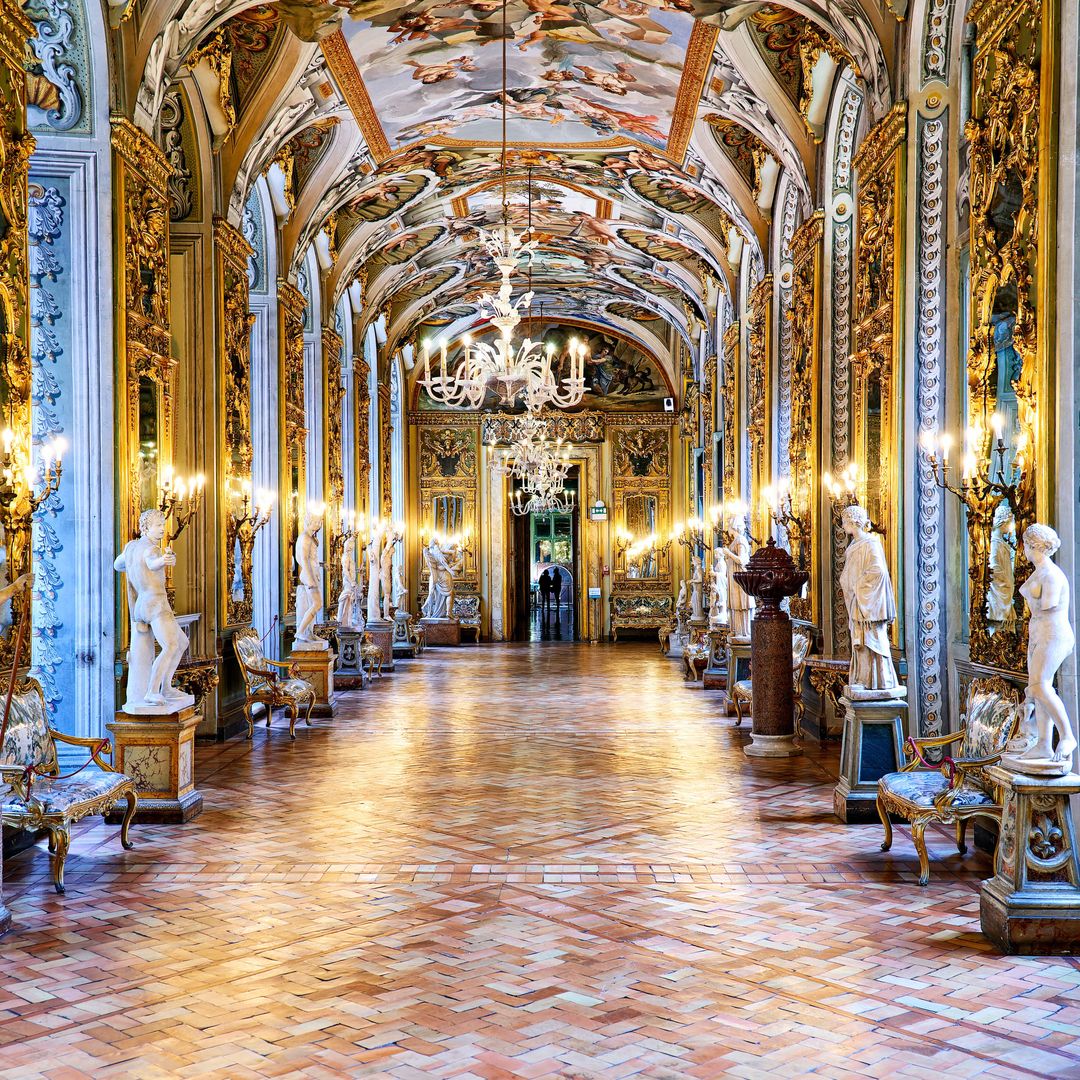 Galería de los Espejos del Palacio Doria, Roma 