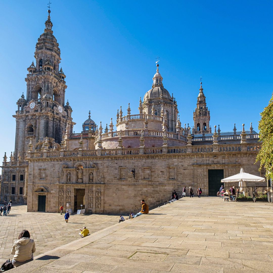 Catedral y plaza da Quintana, Santiago de Compostela