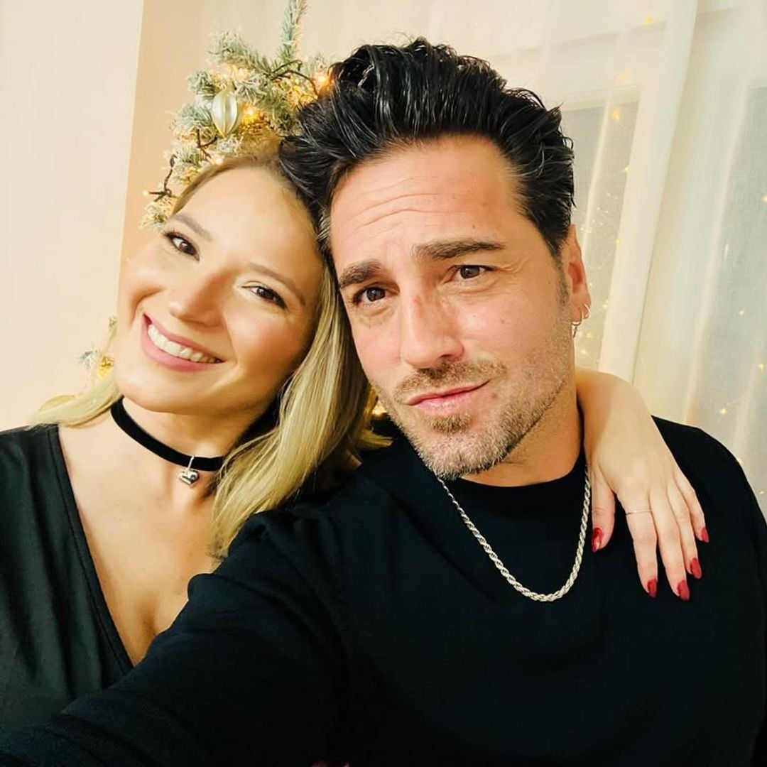 David Bustamante y Yana Olina