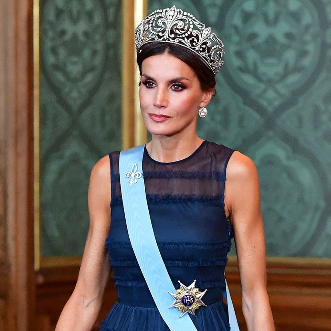 La reina Letizia recibe la prestigiosa Orden de los Serafines