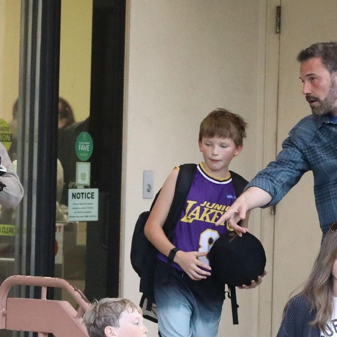 Ben Affleck y Jennifer Garner se reencuentran para acudir al partido de su hijo Samuel