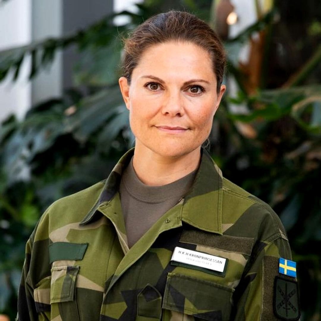 Victoria de Suecia vuelve a la academia militar, nueva fase de su formación castrense