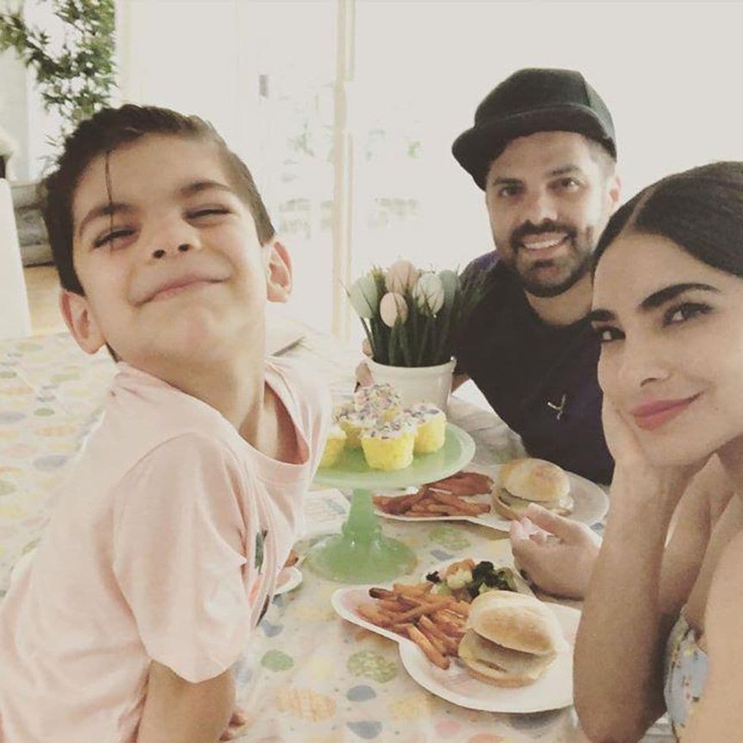 alejandra espinoza y su familia an bal marrero y su hijo matteo