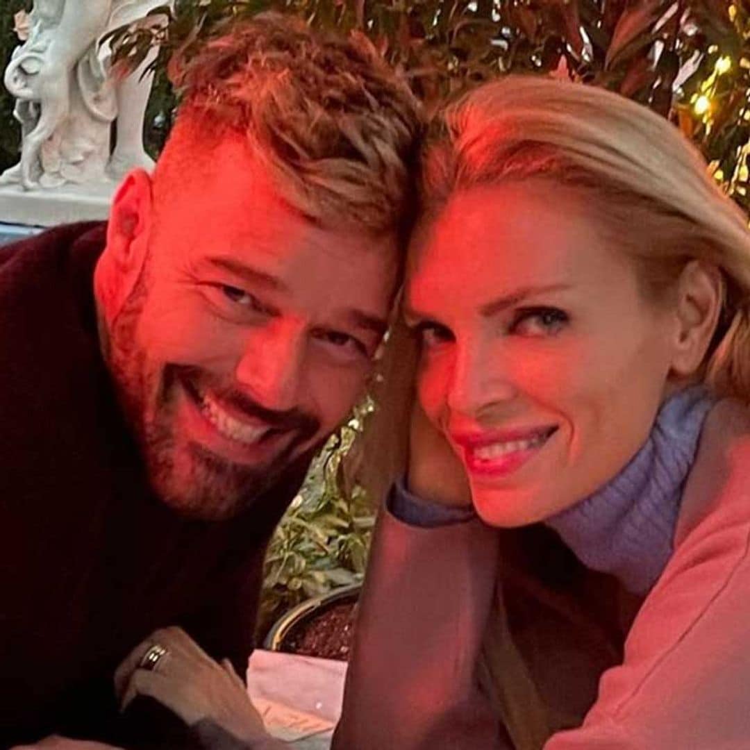 El encuentro en Madrid de Ricky Martin y Esther Cañadas con sorpresa incluida