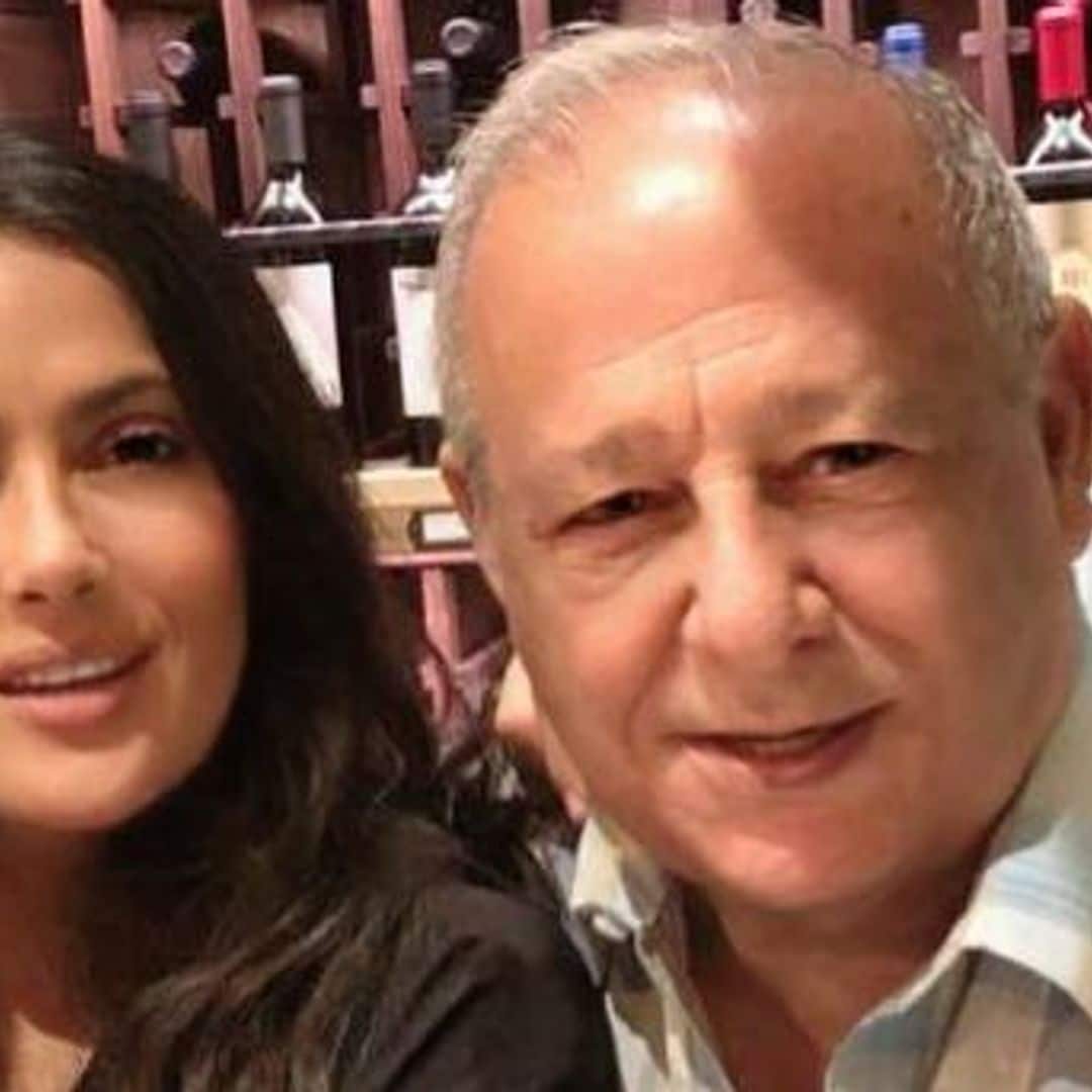 Salma Hayek celebra el cumpleaños 86 de su padre con una costumbre que divide opiniones