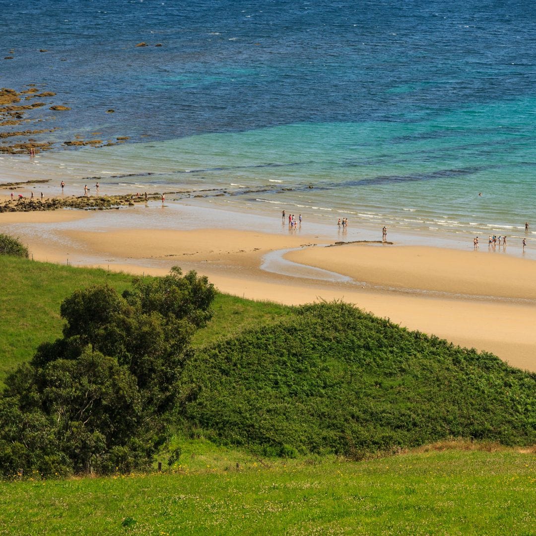 Playa de Oyambre en San Vicente de la Barquera, Cantabria